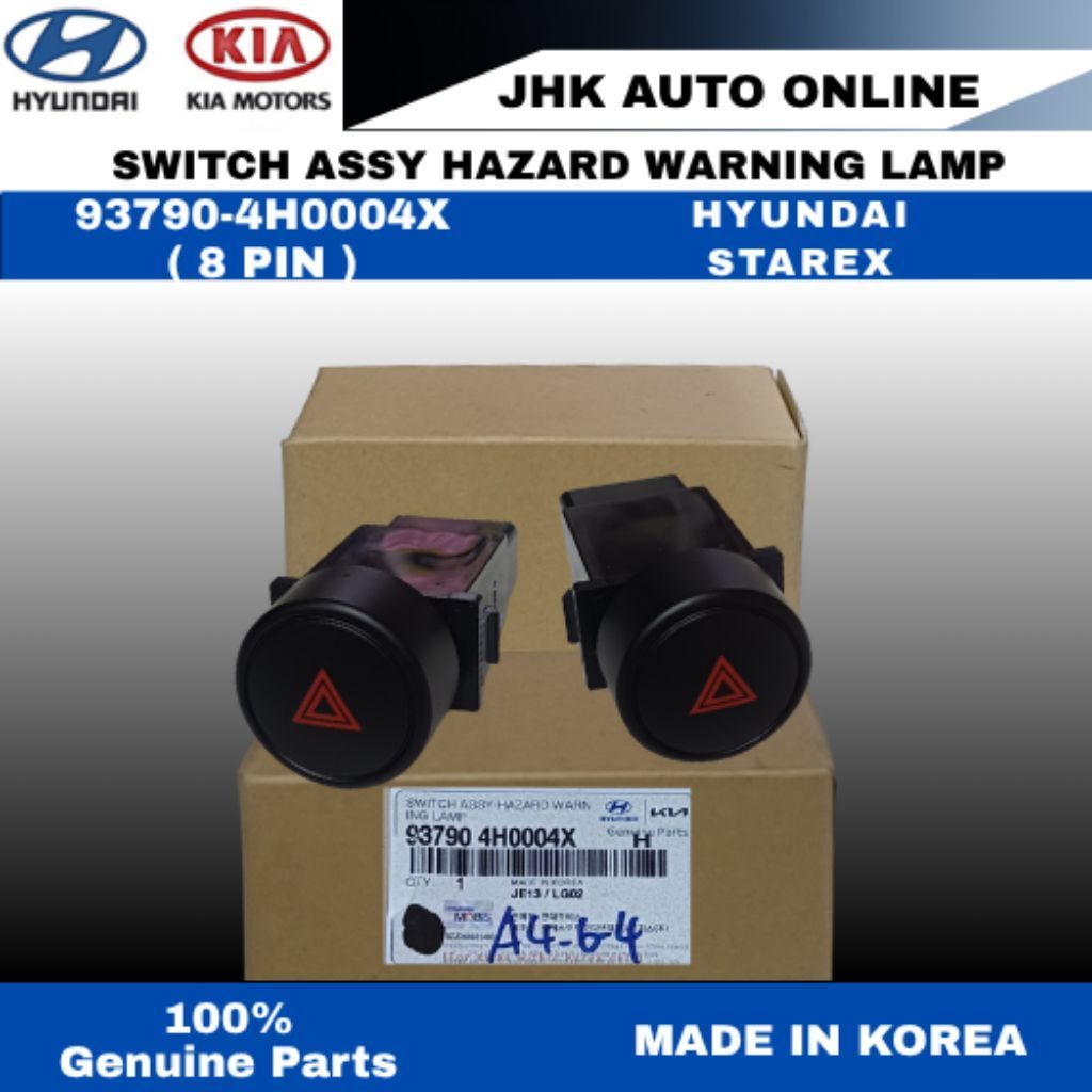 93790-4H0004X SWITCH ASSY HAZARD WARNING LAMP HYUNDAI STAREX 100% PARTS MADE IN KOREA