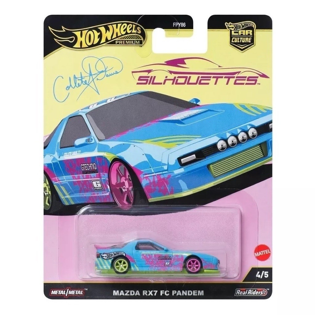 Hot Wheels Premium Mazda RX7 FC Pandem Hot Wheels Mazda RX7