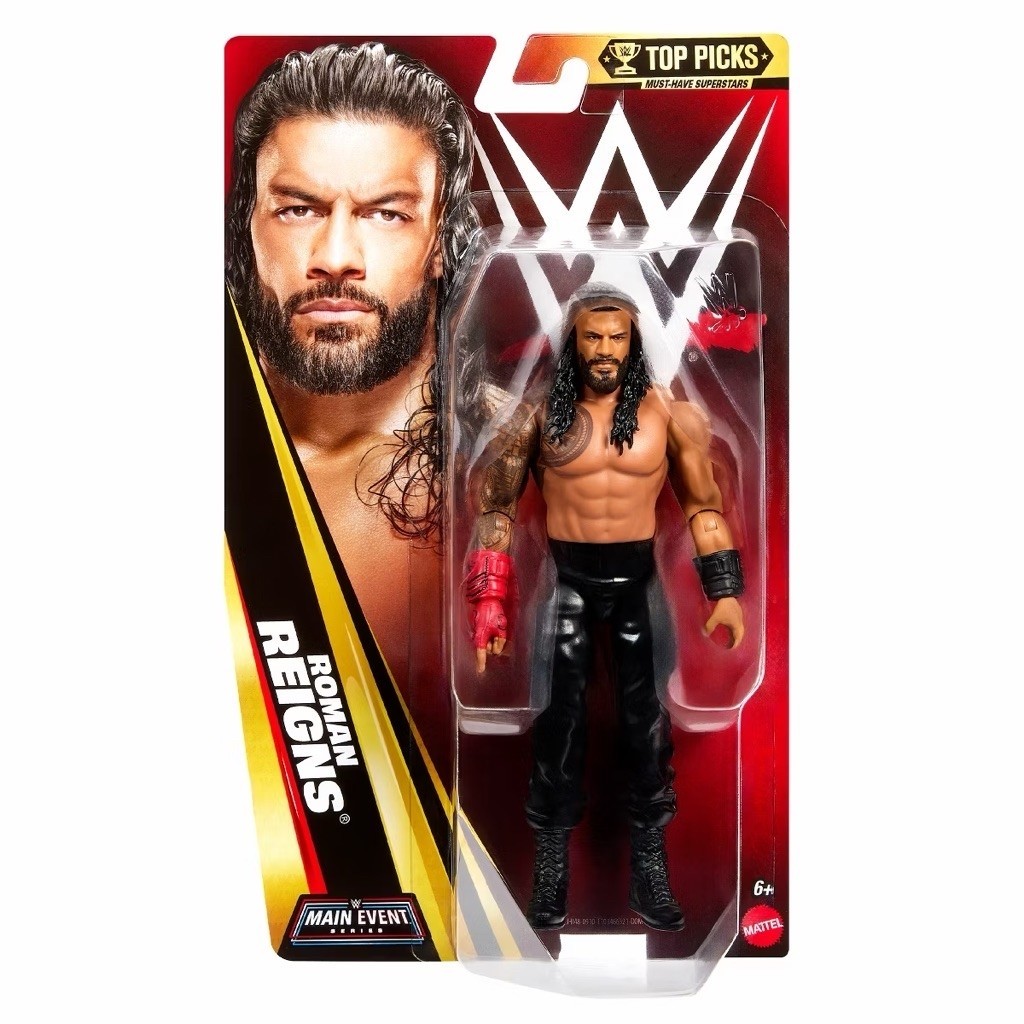 WWE Figure Roman Reigns - กิจกรรมหลัก WWE 2026 (Wave 3)