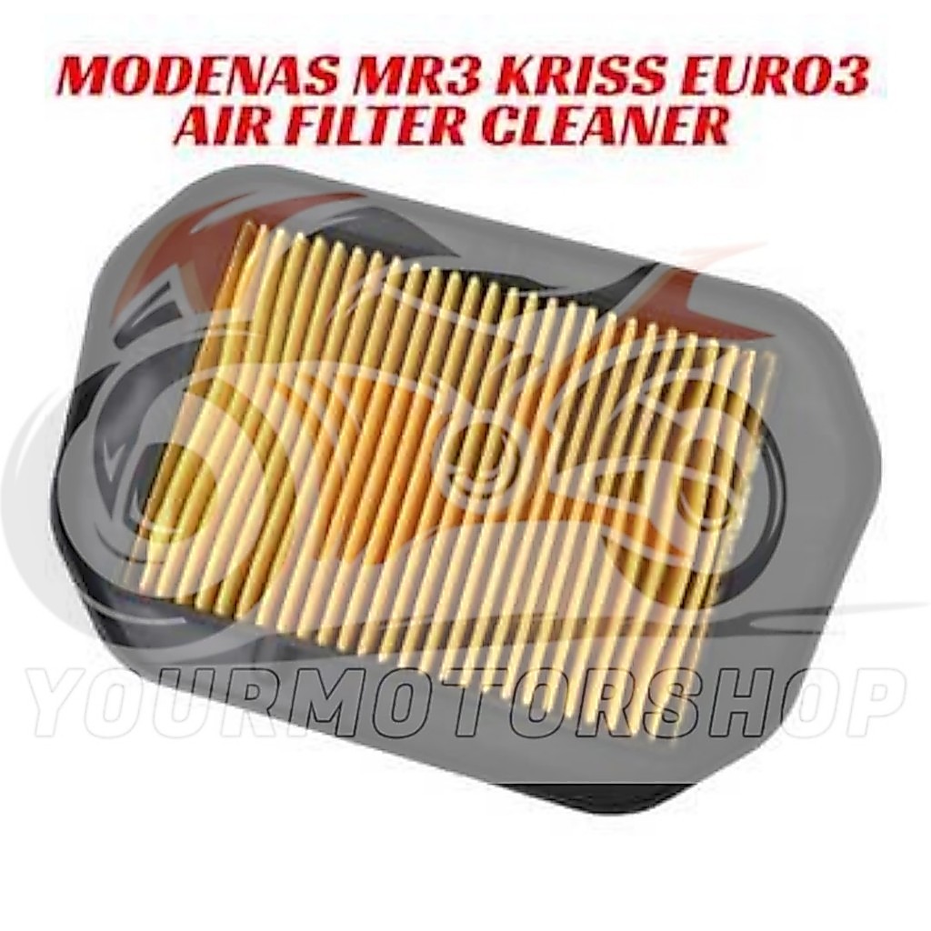Modenas MR3 KRISS EURO3 EURO 3 Air Filter Cleaner กรองอากาศทําความสะอาด Penapis Udad STD