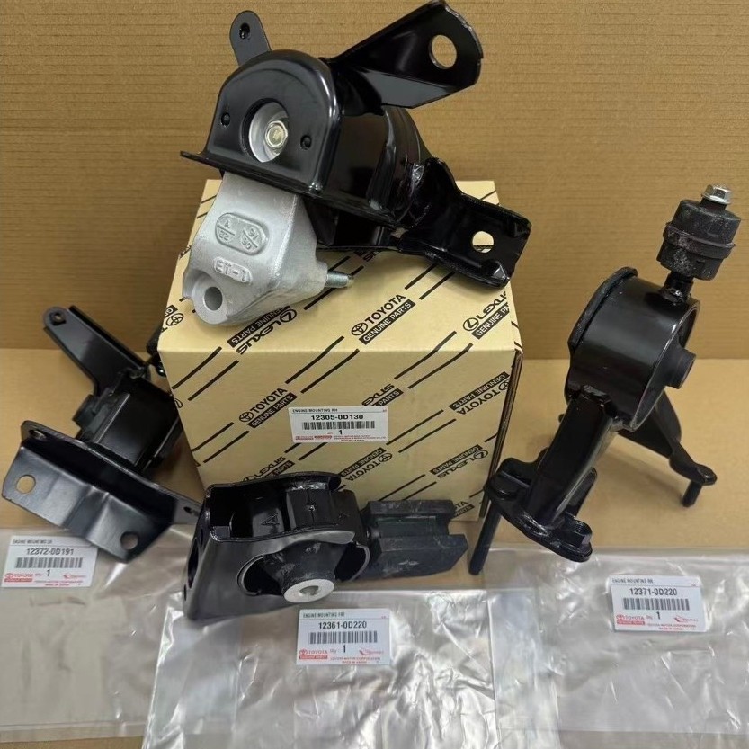 ชุดติดตั้งเครื่องยนต์ TOYOTA ALTIS ZZE142 1.8CC 12305-0D130 RIGHT 12361-0D220 ด้านหน้า 1237-110D220 