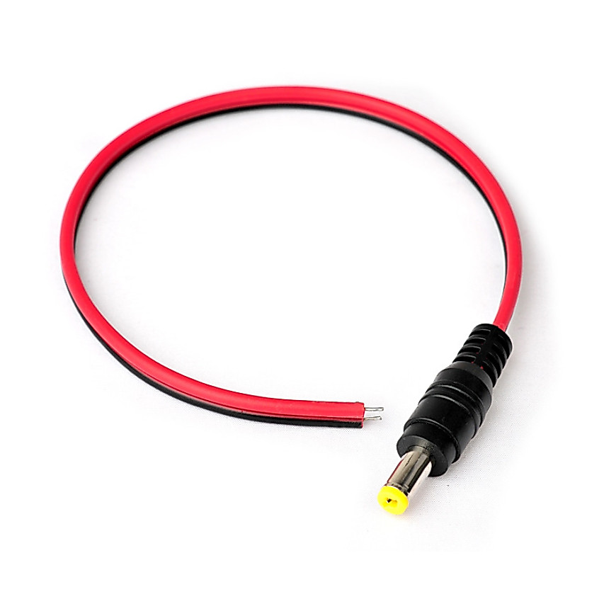 12V DC ปลั๊กชายขั้วต่อ DC Pin Jack DC JACK ปลั๊กชายสําหรับกล้องวงจรปิด, ไดรเวอร์ Led