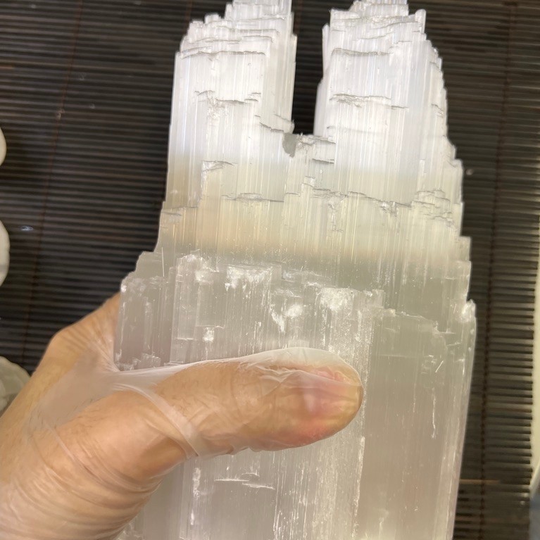 Twin Tower Selensite / Premium Grade Twin Tower ธรรมชาติ 100% จากโมร็อกโก