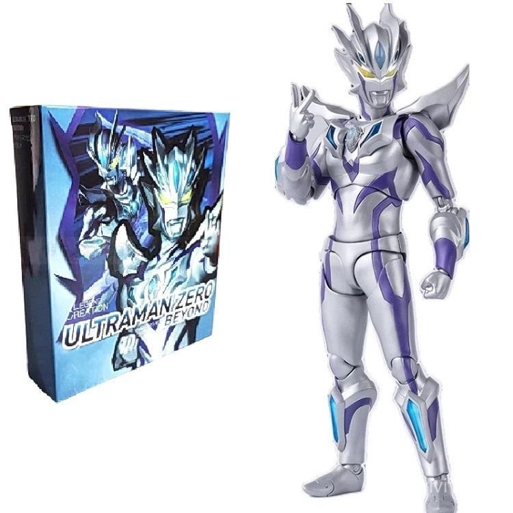 2025SHF Ultraman Zero ZERO ปกติรูปแบบ Zero กระต่าย Movable Ultimate Shining Zero Action Figure ของเล
