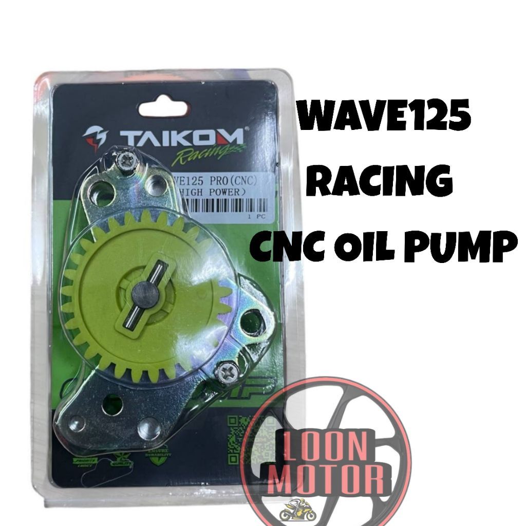 WAVE125 RACING ปั๊มน้ํามัน CNC PRO TAIKOM RACING