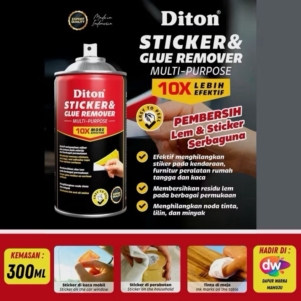 DITON STICKER & GLUE REMOVER