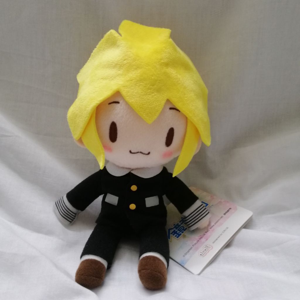 VOCALOID Mini Plush Kagamine Len Uniform Ver. (EX) fuwa petit PLUSH TOY SOFTTOY DOLL COLLECTION SEGA