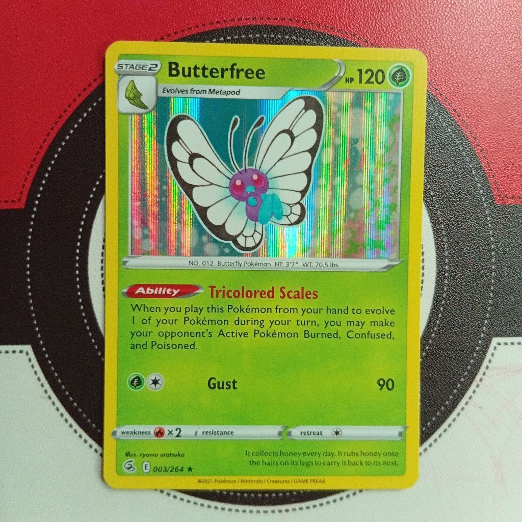 Pokemon TCG - Butterfree 003/264 - Fusion Strike