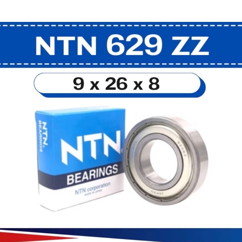 NTN JAPAN ~ 629 zz BEARING