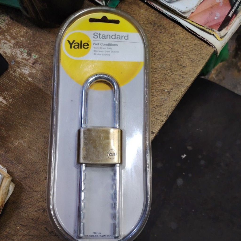 Yale กุญแจกุญแจมือแบบปรับได้ 50 มม