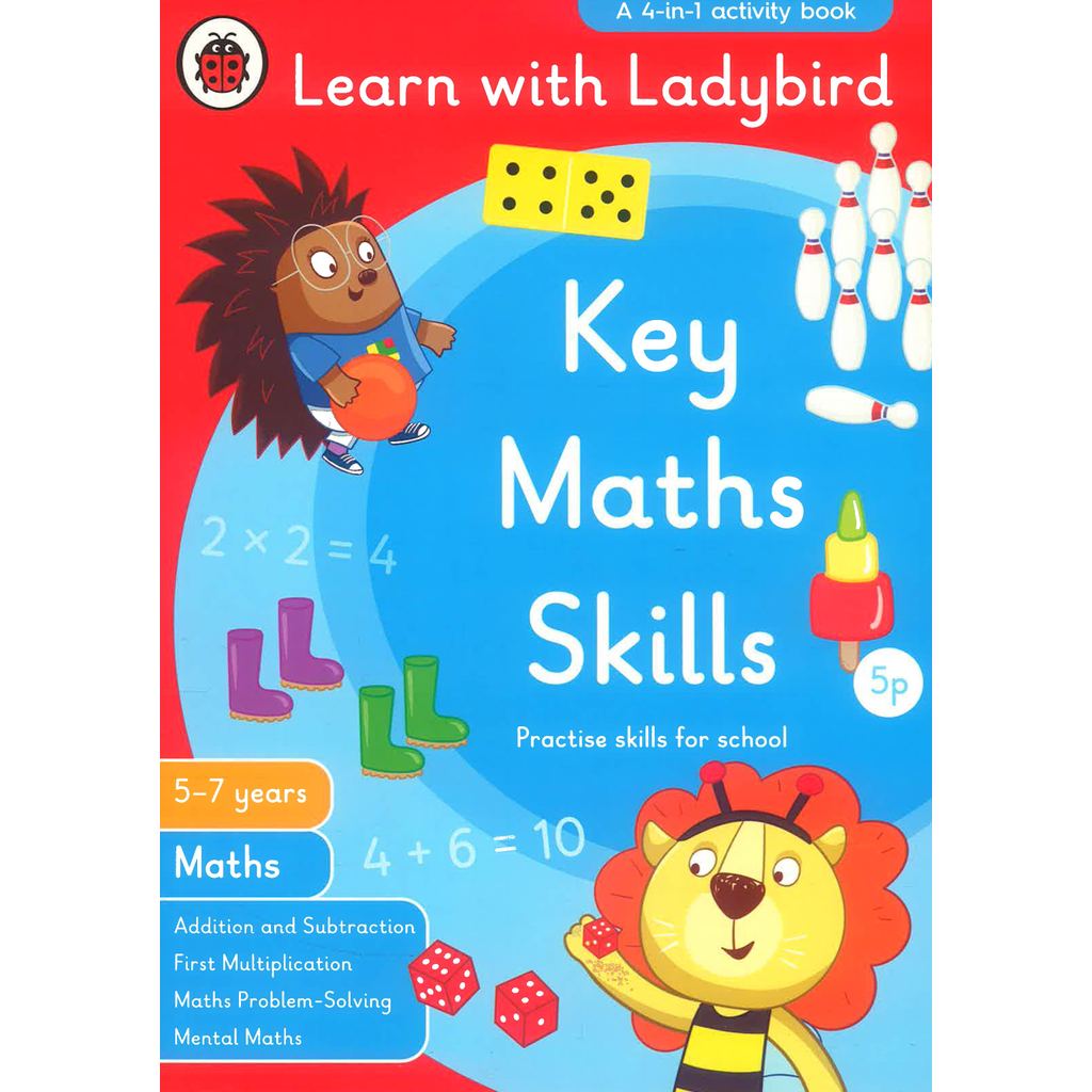 (BX) LEARN WITH LADYBIRD: KEY MATHS SKILLS (5-7 ปี)