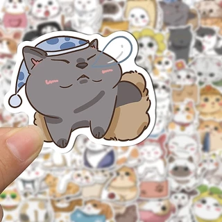 ญี่ปุ่นการ์ตูนแมวสติกเกอร์ 62 ชิ้นน่ารักกันน้ํา ง เอแคลส์ แล็ปท็อปโทรศัพท์มือถือตกแต่ง น่ารัก เครื่องเขียนของขวัญ