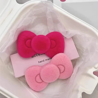 ใหม่น่ารักสีแดงโบว์กิ๊บสาวหวานหัวใจทุกการแข่งขันกิ๊บเครื่องประดับผม