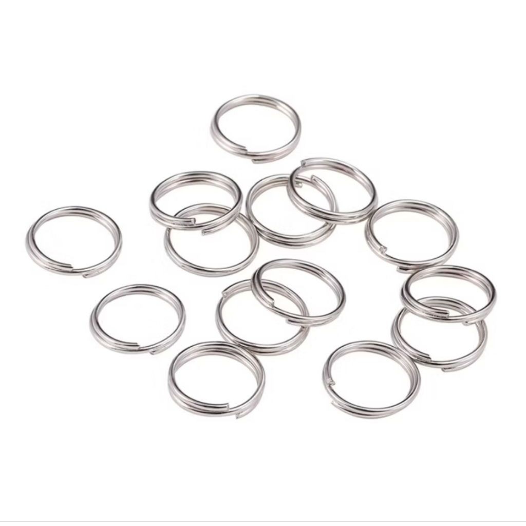 10ps Silver Chormed Key Rings Key Chain