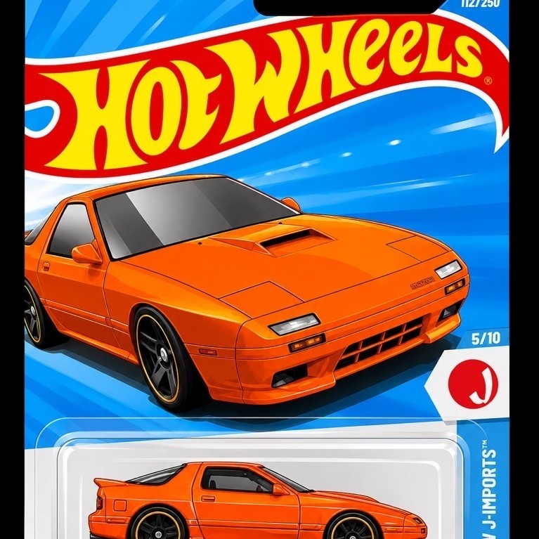 _HOT WHEELS : 89 MAZDA SAVANNA RX-7 FC3S