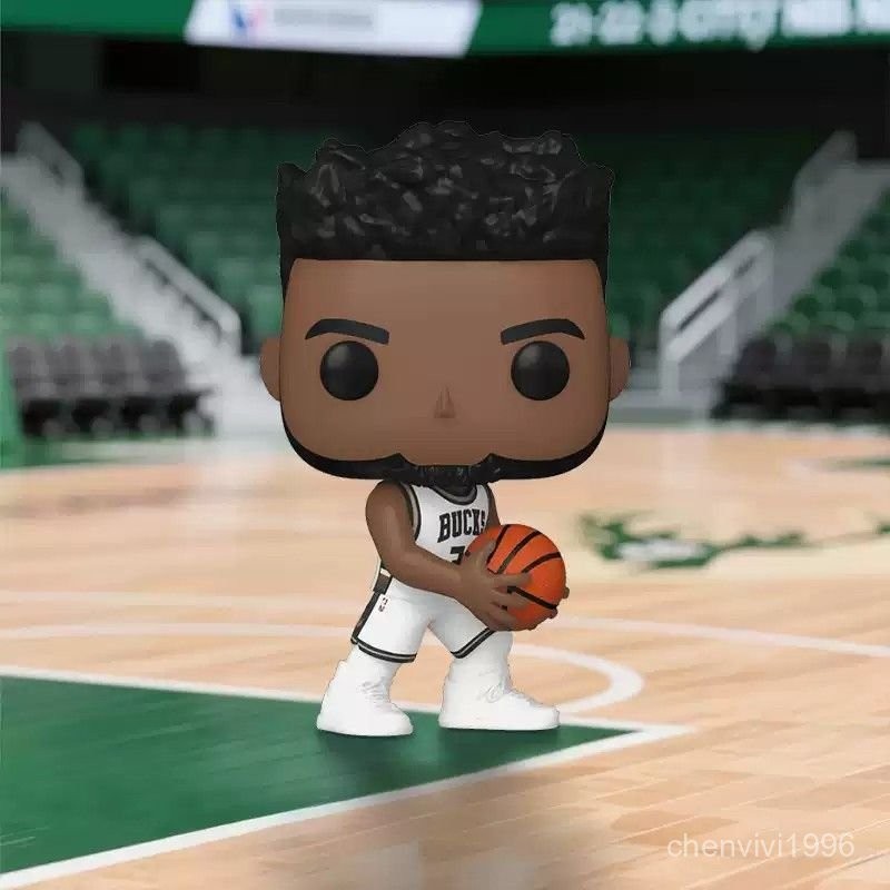 2025 Funko High Basketball NBA Bucks Giannis Antetokounmpo ตุ๊กตาเครื่องประดับ Qixi MLYA