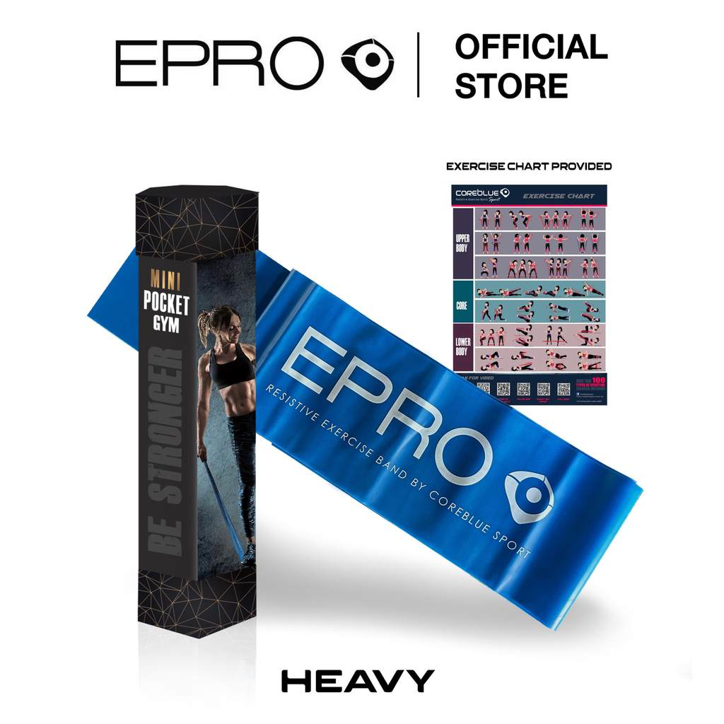 EPRO by Coreblue Sport Resistance วงออกกําลังกาย (1.5ม.) หนัก