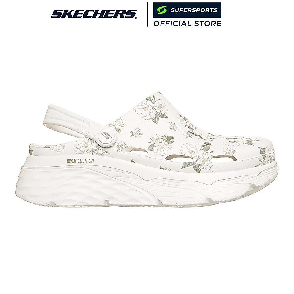 SKECHERS Max Cushioning Foamies - Gardenia รองเท้าแตะผู้หญิง