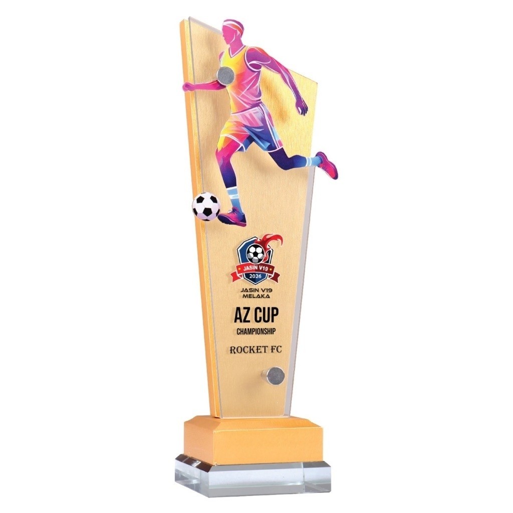 TROPHY ACRYLIC สําหรับพิมพ์ฟุตบอล AWARDS EXCLUDE