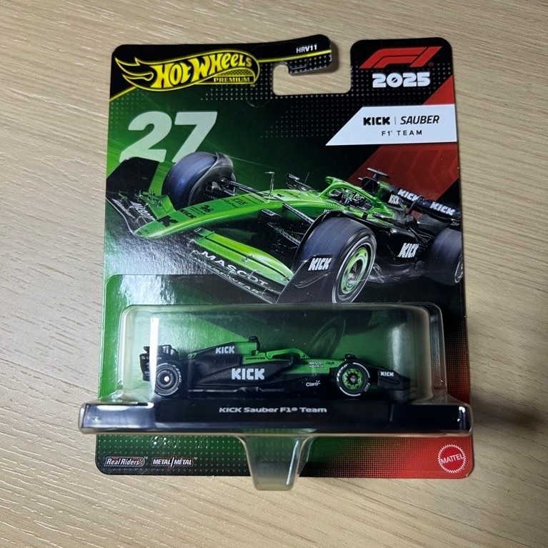 Hot Wheels Premium F1 2025 Kick Sauber 27