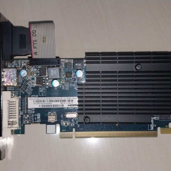 กราฟิกการ์ด Sapphire Amd Ati Radeon HD5450 1gb Ddr3 Pci-E