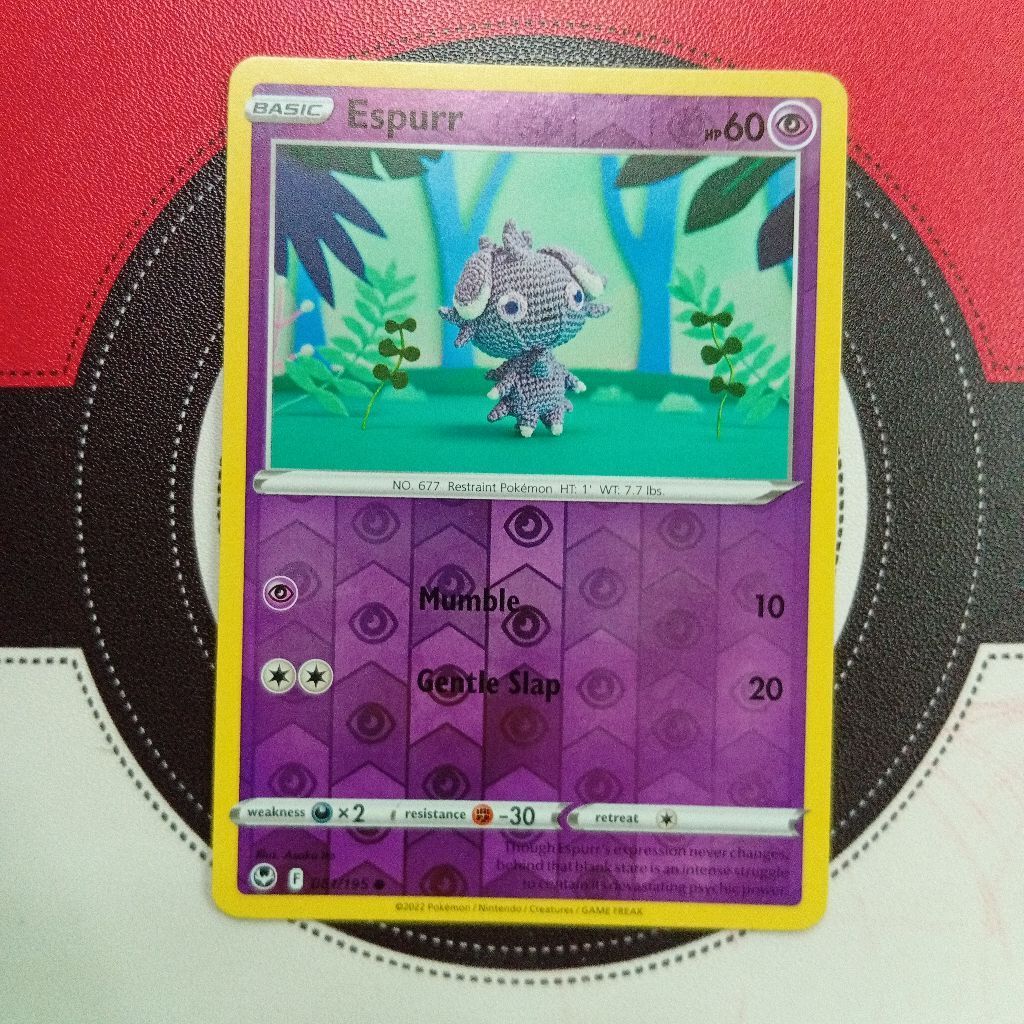 Pokemon TCG - Espurr 08/2025 - Silver Tempest (Reverse Holo Common)