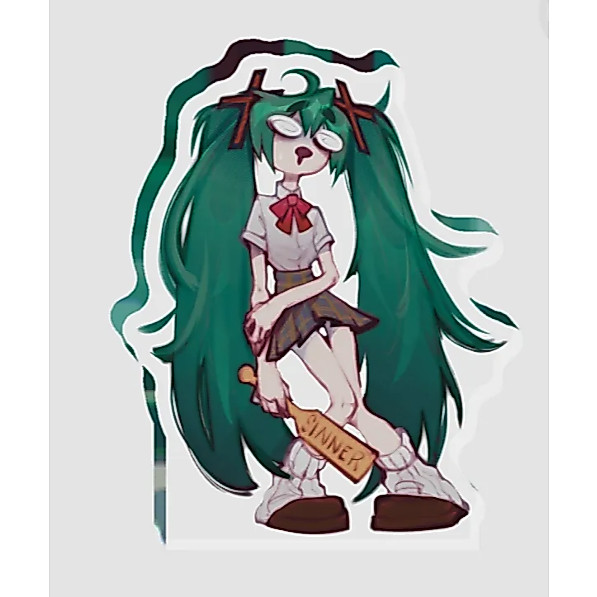 Sinner Miku standee sungdecorshop
