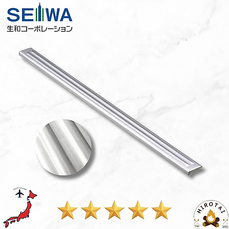Rear Hatch Scuff Plate SEIWA IMP113 stainless with tape for Suzuki Jimny and Sierra JB64 JB74