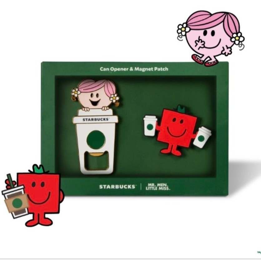 สตาร์บัคส์+นาย ผู้ชาย ชุดแม่เหล็ก Little Miss