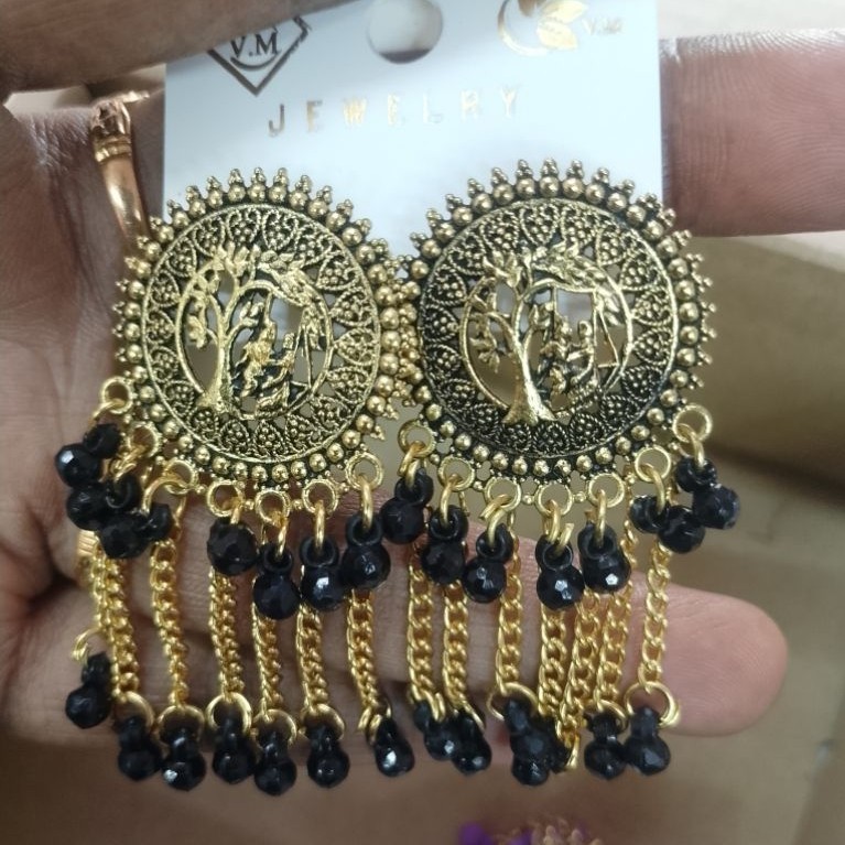 ต่างหูสวยๆ jumka jimikki ครอบคลุม jwellery indian ต่างหู ต่างหูสวยสําหรับผู้ใหญ่และเด็ก subang
