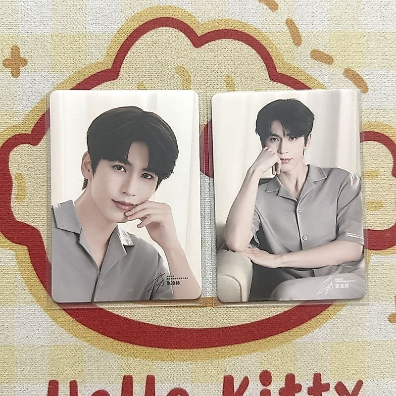 อย่างเป็นทางการ Zhang Linghe Cotton Era Photocard ของแท้อย่างเป็นทางการการ์ดเสนอสินค้าการ์ด Zhang Li