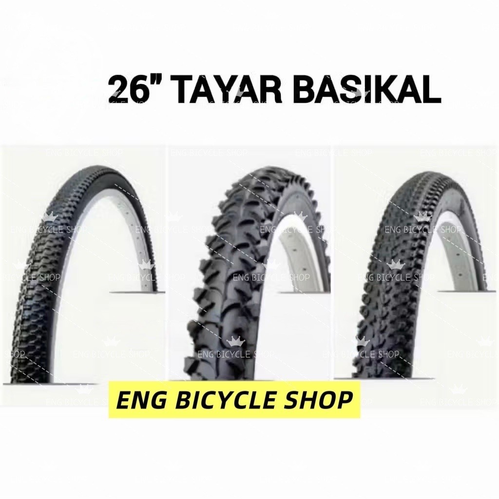 559 Tayar Basikal 26x1.95 26x2.125 26x2.35 จักรยาน Tyre ยางและหลอด