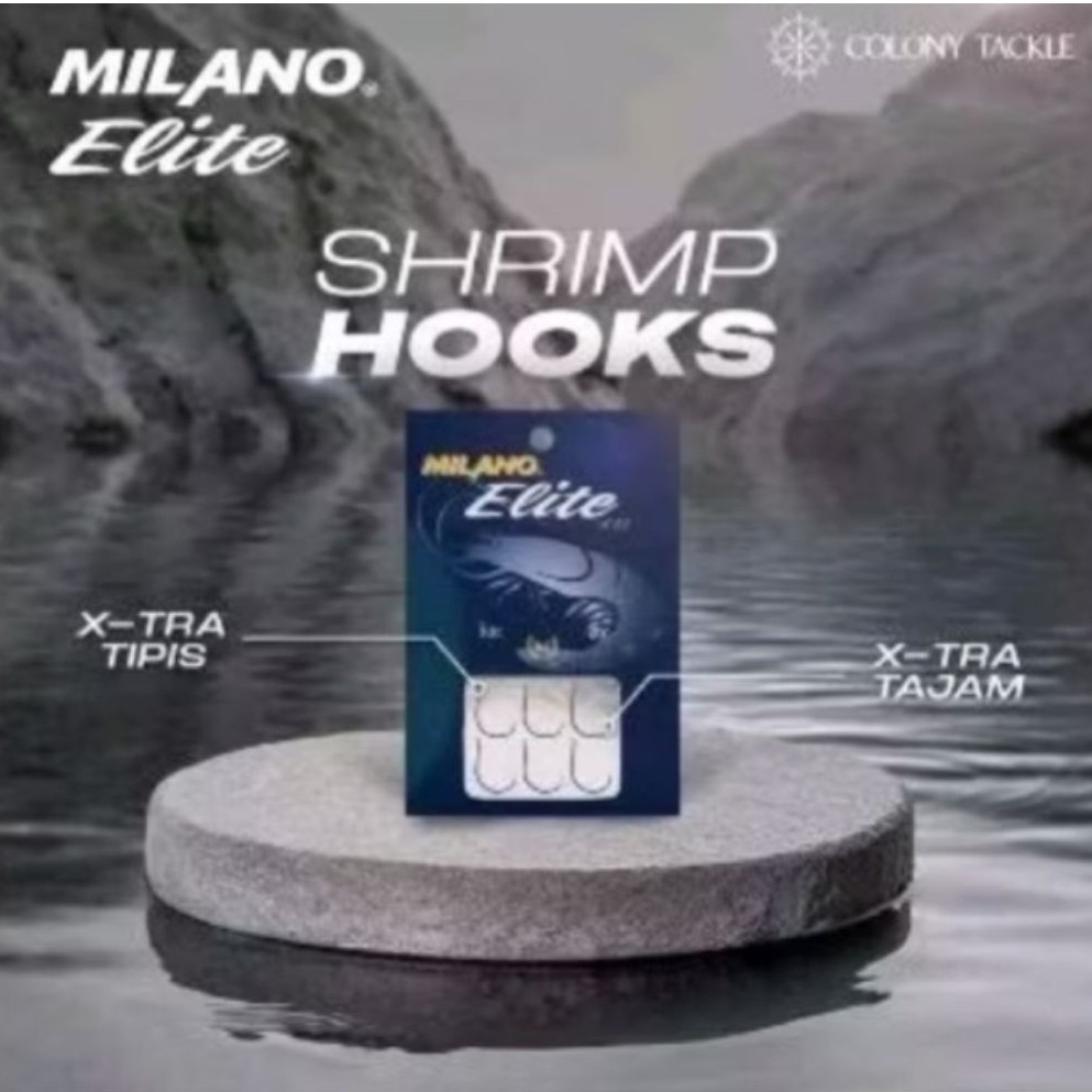 MILANO ELITE SHRIMP HOOK