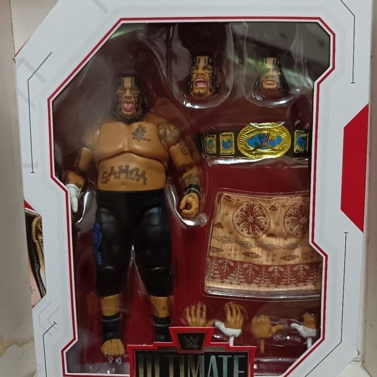 Mattel WWE Ultimate Edition Umaga Wrestling Action Figure