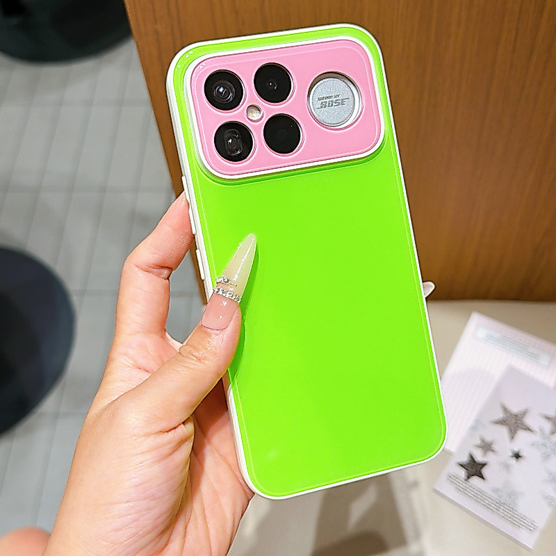 Dopamine สีปิดกั้นเคสโทรศัพท์อะคริลิคแข็งสําหรับ Redmi K100 Pro Max K100 Pro K90 Pro Max K90 Max กัน