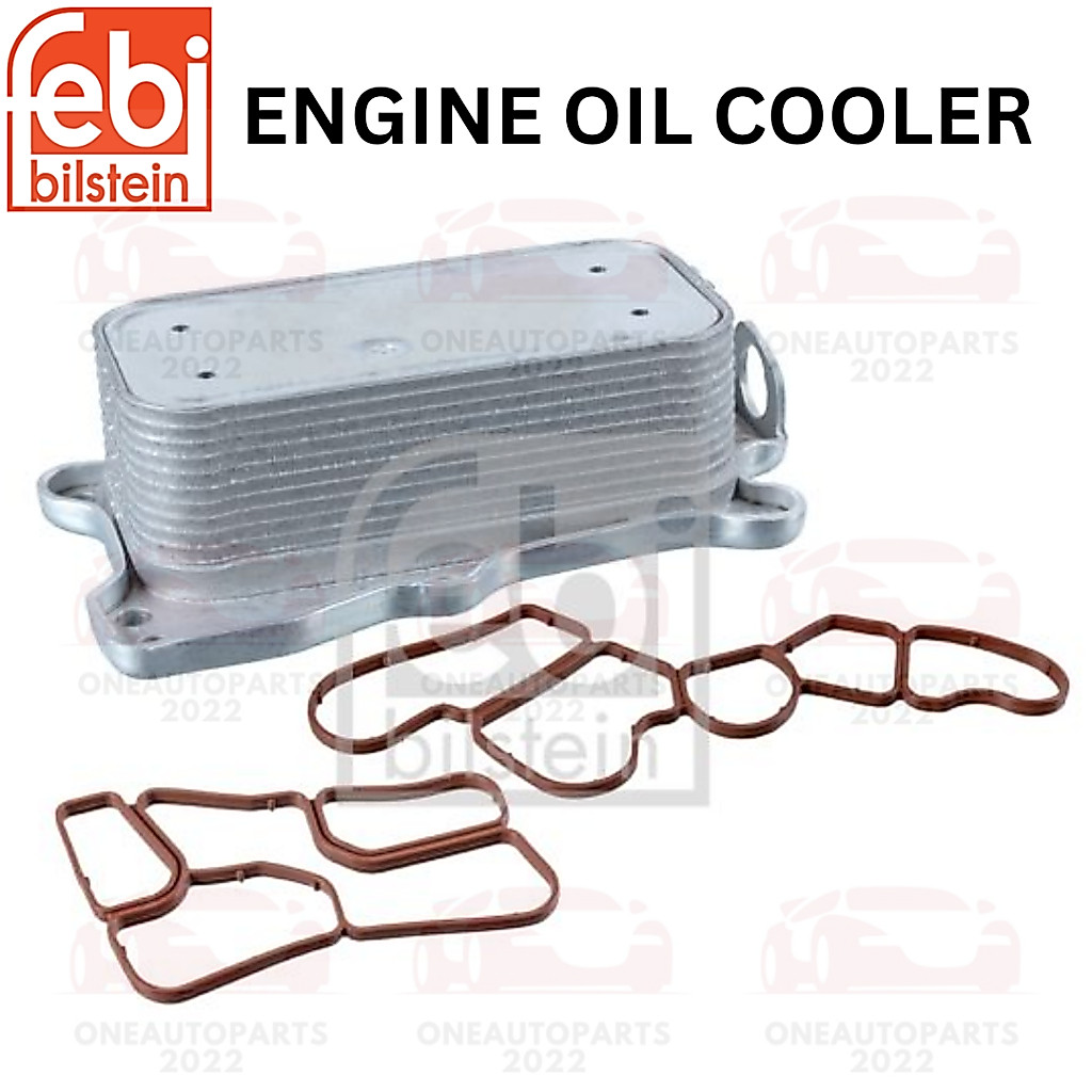 FEBI BILSTEIN GERMANY ENGINE OIL COOLER MERCEDES BENZ M272 V6 ENGINE W211 W212 CLS C219 W204 W221 W1