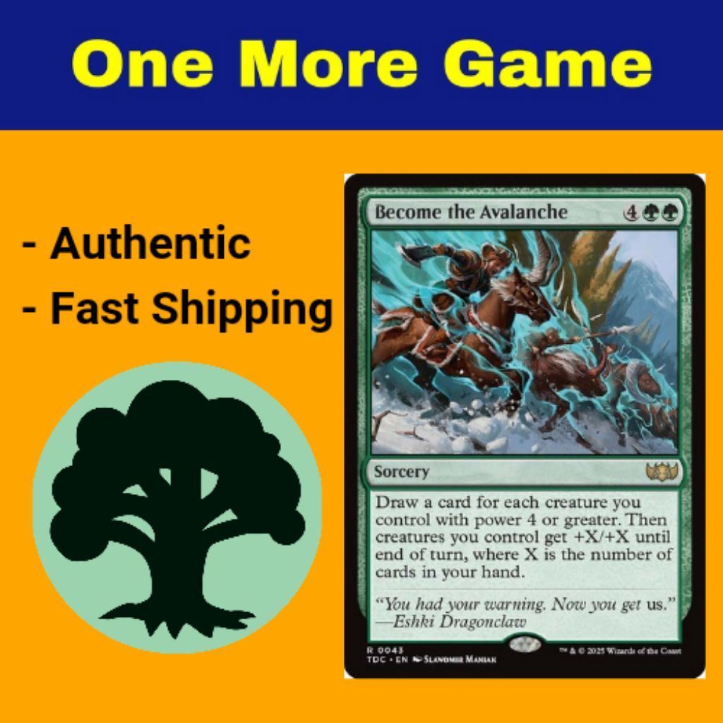 MTG กลายเป็น Avalanche | Green Only [ Sorcerery ] | เดี่ยว