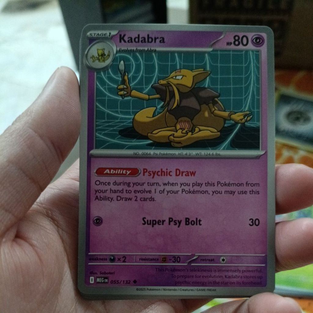 โปเกมอน TCG Kadabra Mega Evolution