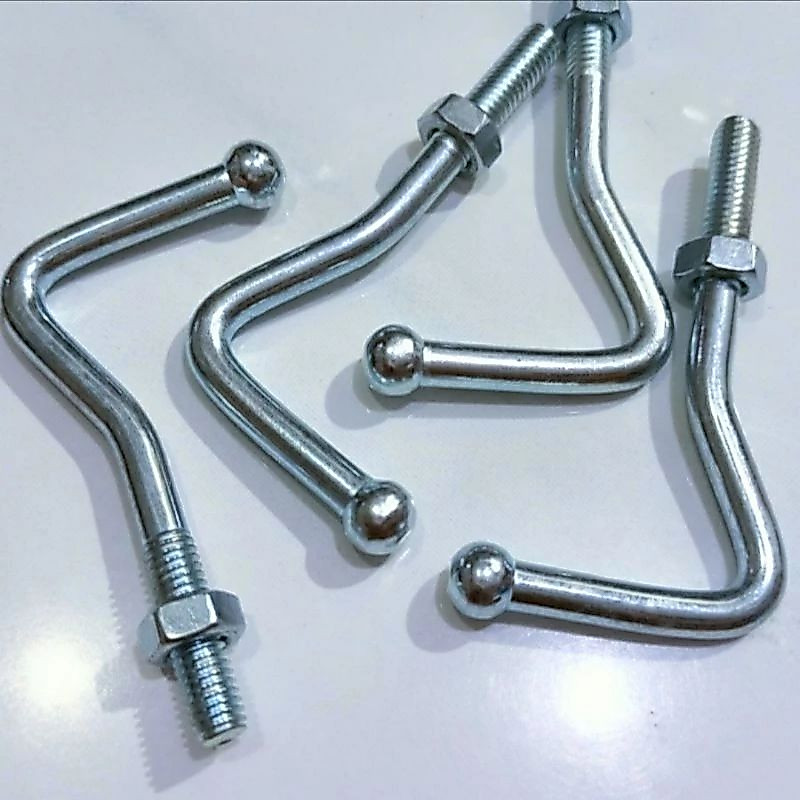 J HOOK BOLT IRON HOOK BOLT พร้อมถั่ว J-SHAPED แขวนโบลต์หลายวัตถุประสงค์ BIDING BOLT