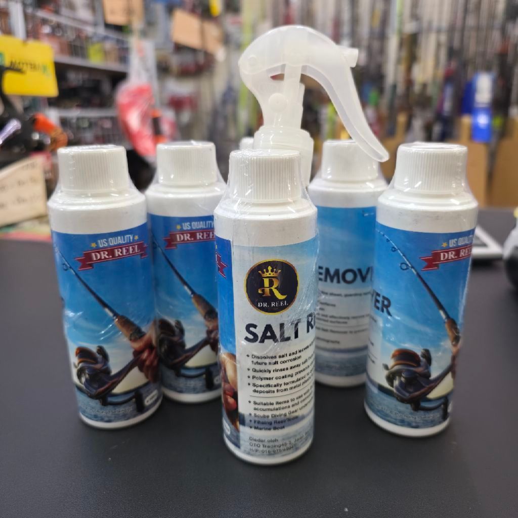 DR.REEL SALT 100ML/น้ํายาขจัดเกลือ/CUCI JORAN DGN MESIN