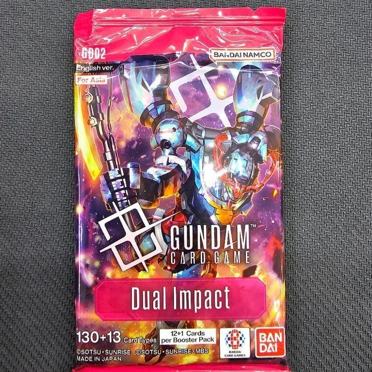 GCG Gundam Card Game - Dual Impact Booster Pack (GD-02) English Ver