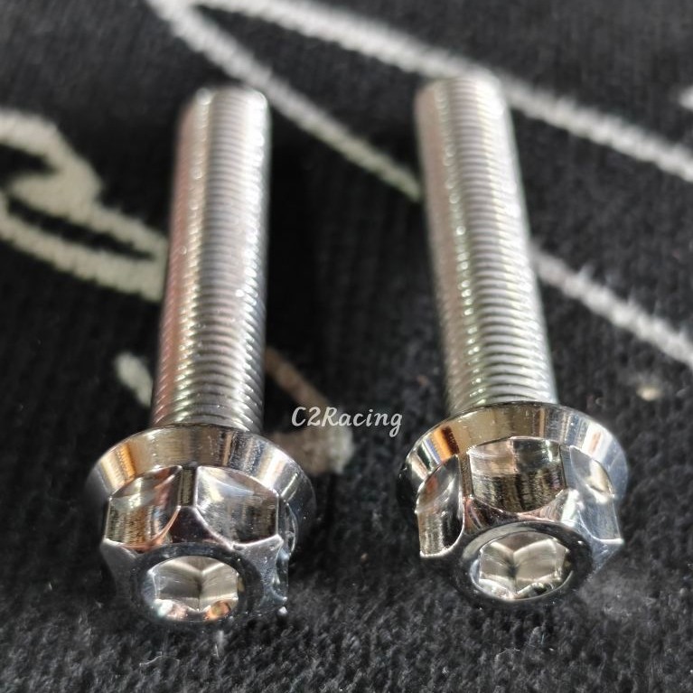 HENG Screw Brembo Caliper Stainless Steel CNC 2 ชิ้น