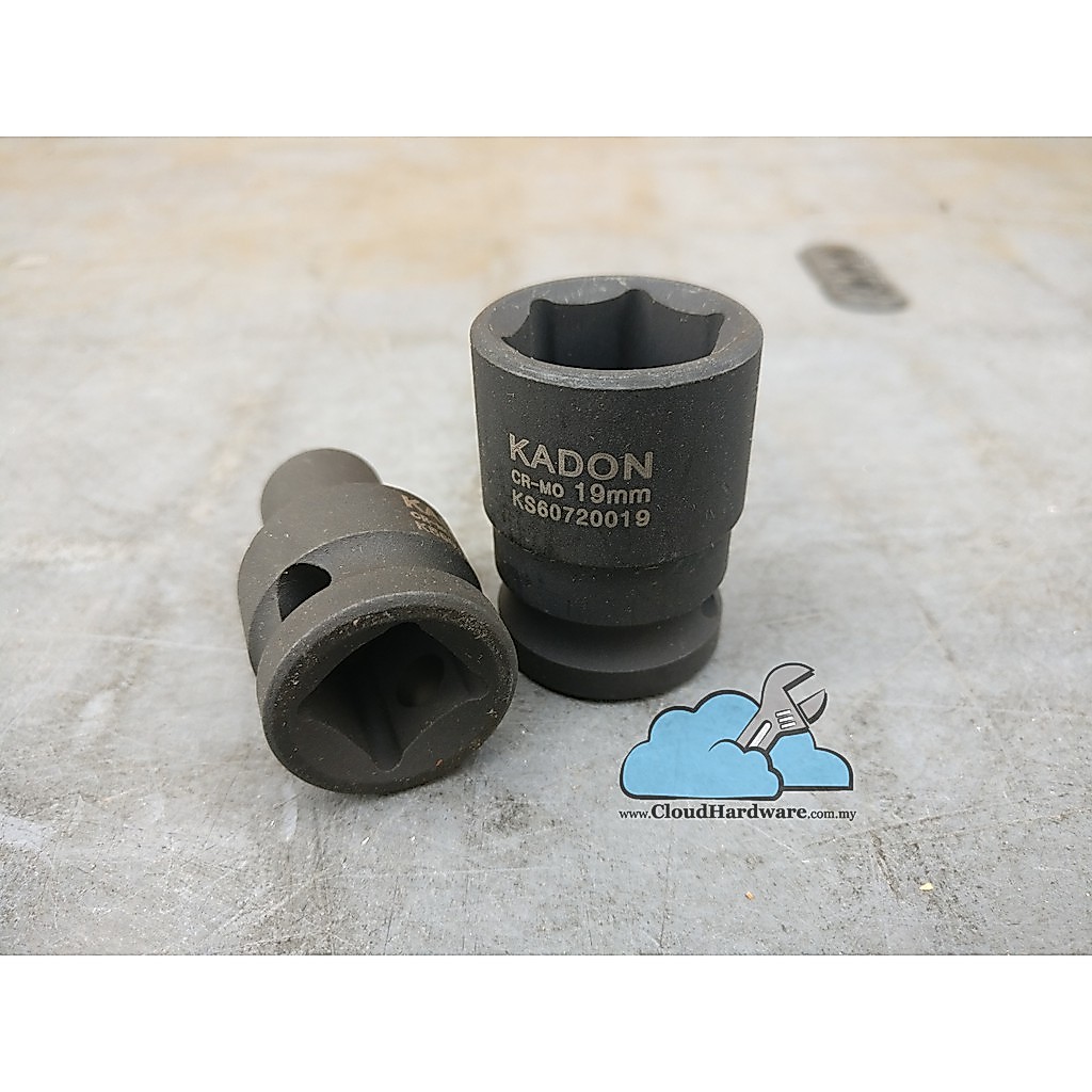 1/2" 34MM KADON IMPACT SOCKET 6PT-RL [CHKS60520034]