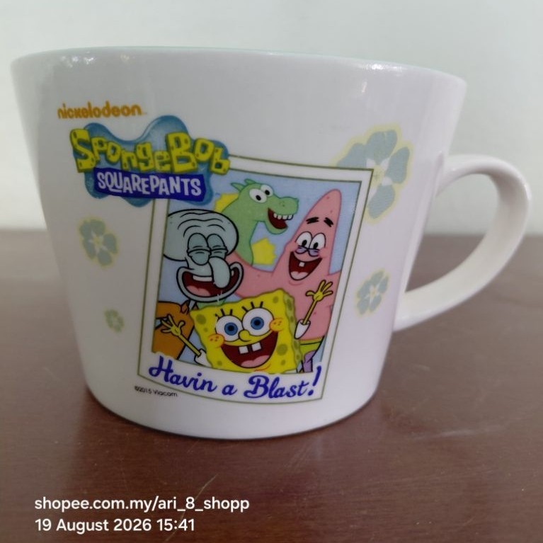 แก้ว Spongebob Squarepants by Darlie ปี 2015