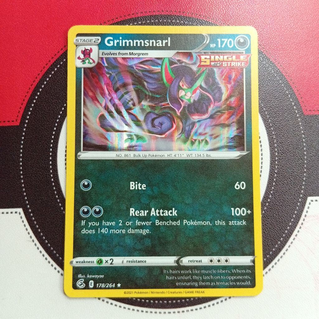 Pokemon TCG - Grimmsnarl 178/264 - Fusion Strike