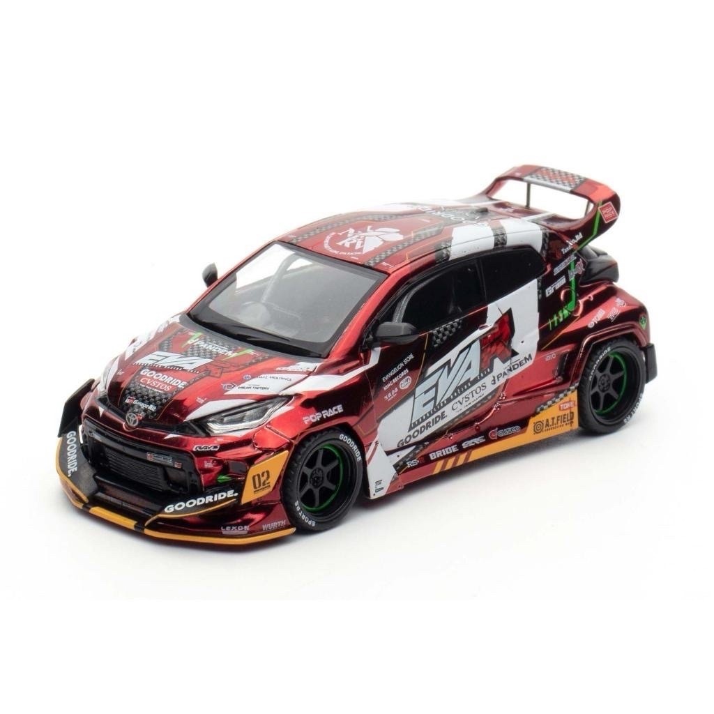 POP RACE EVA RT PRODUCTION MODEL-02 GOODRIDE GR YARIS POP RACE EVA RED PR640126