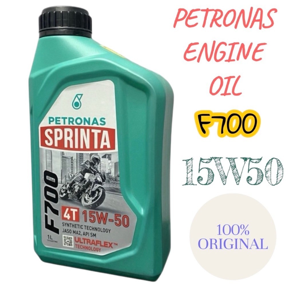 PETRONAS SPRINTA ENGINE OIL F700 4T 15W-50 SEMI SYNTHETIC