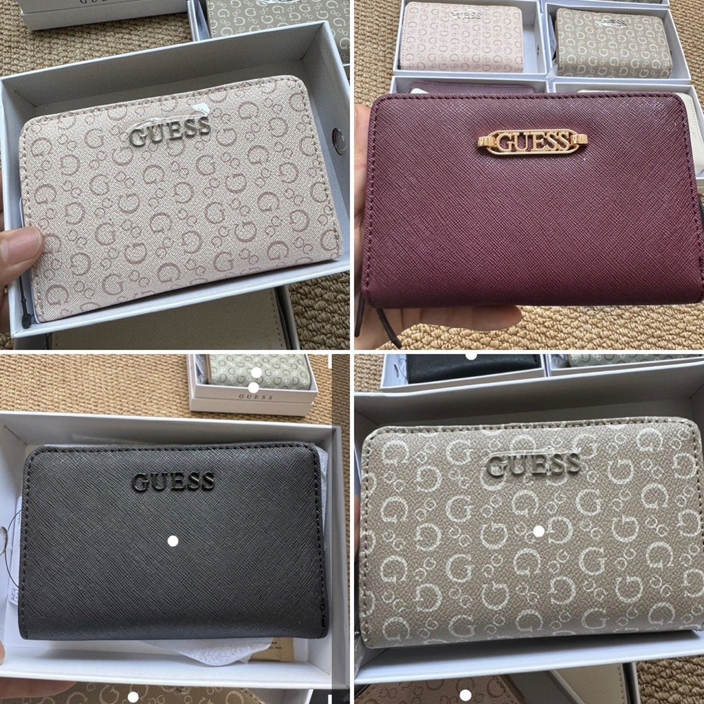 กระเป๋าสตางค์ Guess Factory Madium Trifold