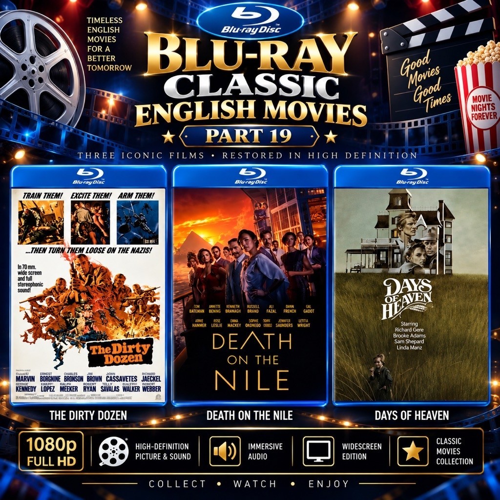 ภาพยนตร์ภาษาอังกฤษ Blu-ray Classic Part 19 (A48/C10) (D156-D203) (3E01-3E10)