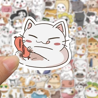 ญี่ปุ่นการ์ตูนแมวสติกเกอร์ 62 ชิ้นน่ารักกันน้ํา ง เอแคลส์ แล็ปท็อปโทรศัพท์มือถือตกแต่ง น่ารัก เครื่องเขียนของขวัญ